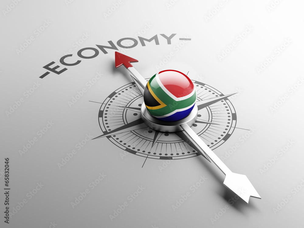 Fototapeta premium South Africa Economy Concept