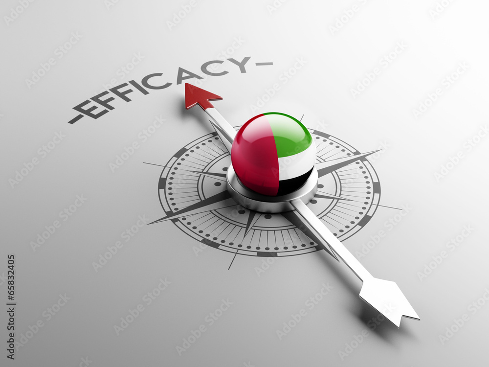 Fototapeta premium United Arab Emirates. Efficacy Concept