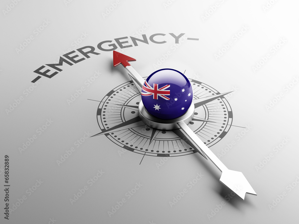 Australia Emergency Concept