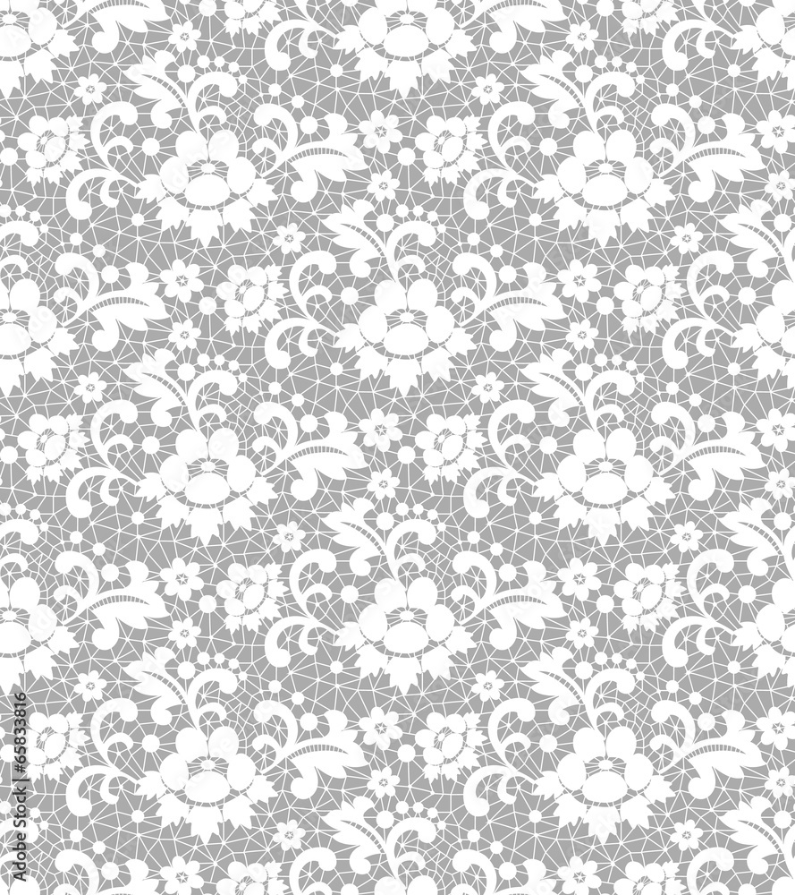 Floral lace pattern