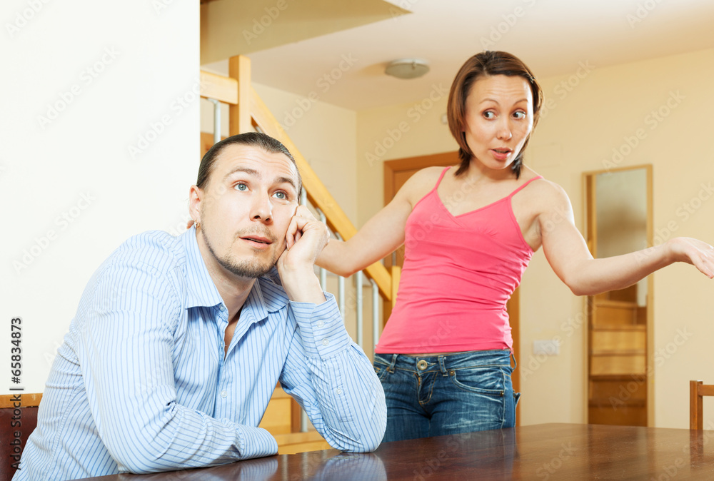 Obraz premium Family sorrow