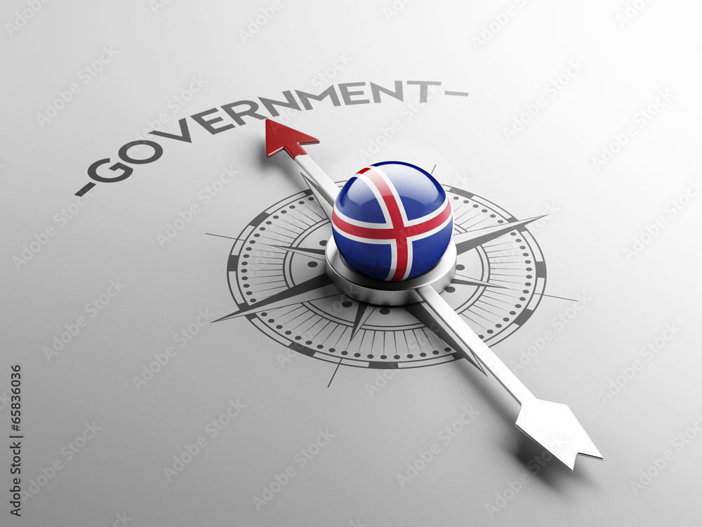 Iceland Government Concept