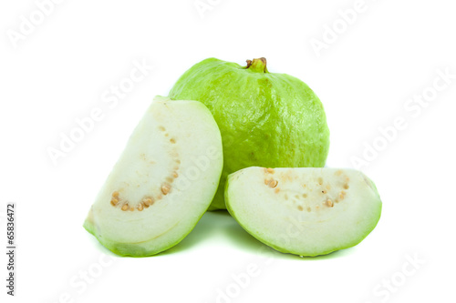 Fotografie Psidium guajava Linn bright green guava
