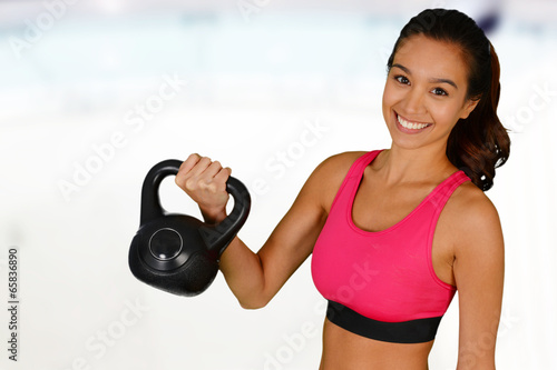 Woman Working Out
