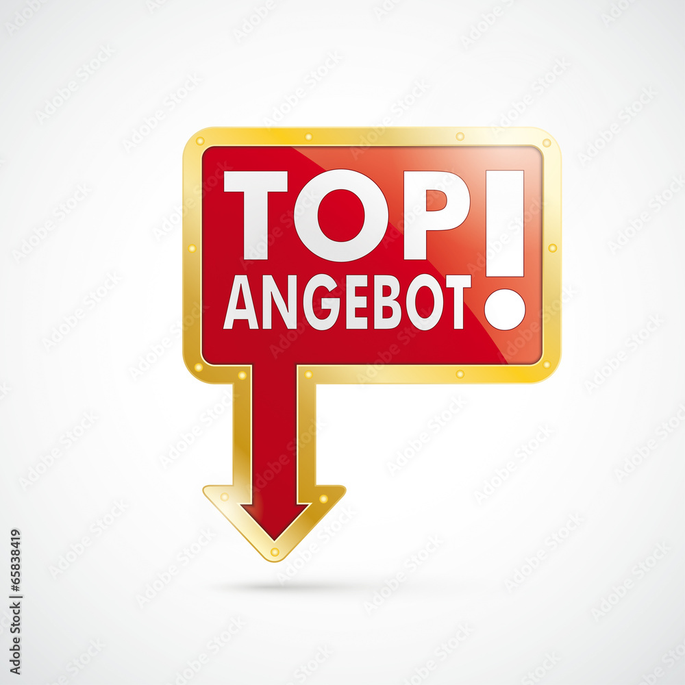 Golden Rectangle Arrow Board Top Angebot Golden Rectangle Arrow Board Top Angebot