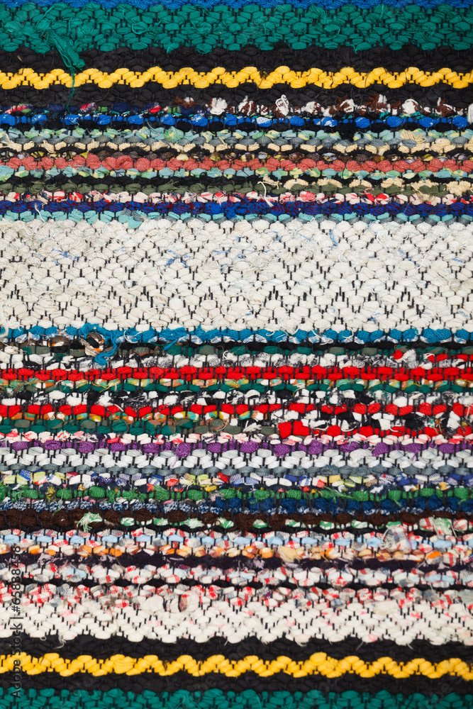 Picture of Bulgarian hand-made rag-carpets Picture of Bulgarian hand-made rag-carpets