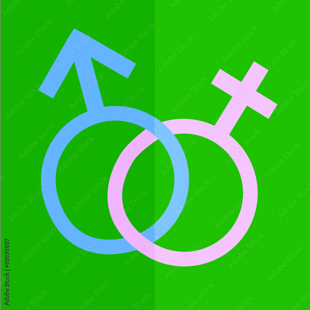 Symbol - Male and Female Symbol - Male and Female