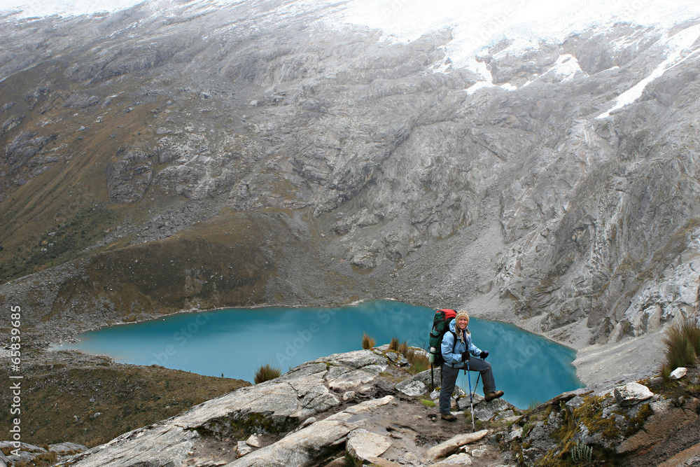 Fototapeta premium Santa Cruz Trek - Huascaran National Park, Peru