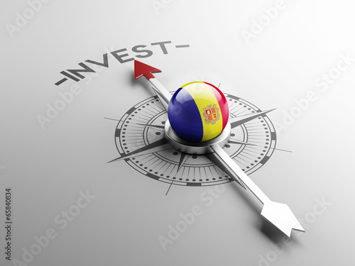 Andorra Invest Concept. photo