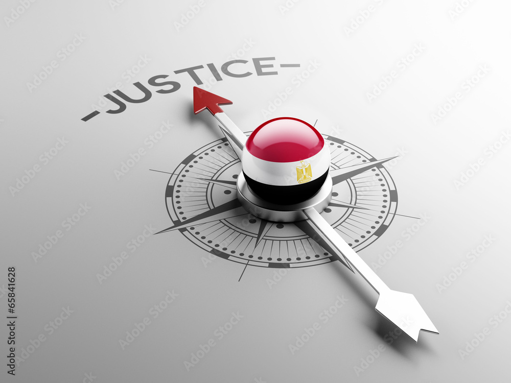 Fototapeta premium Egypt Justice Concept.