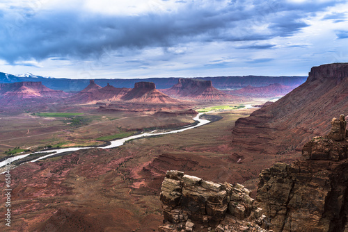 Colorado River professor valley overlook utah © Krzysztof Wiktor