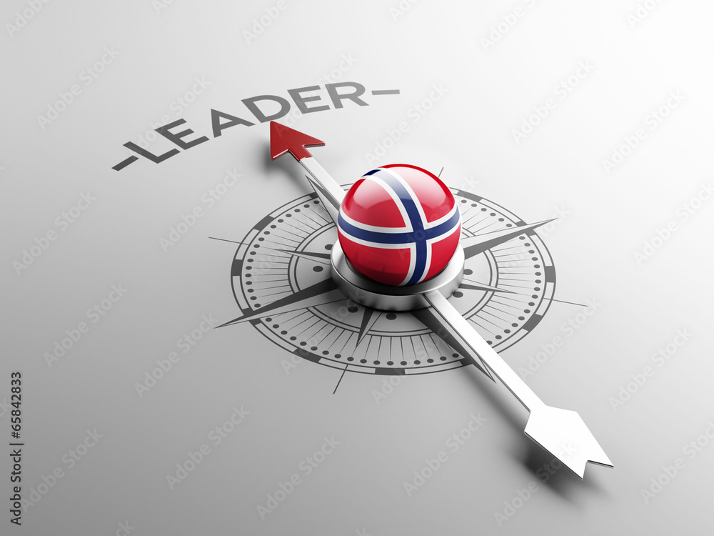 Norway Leader Concept