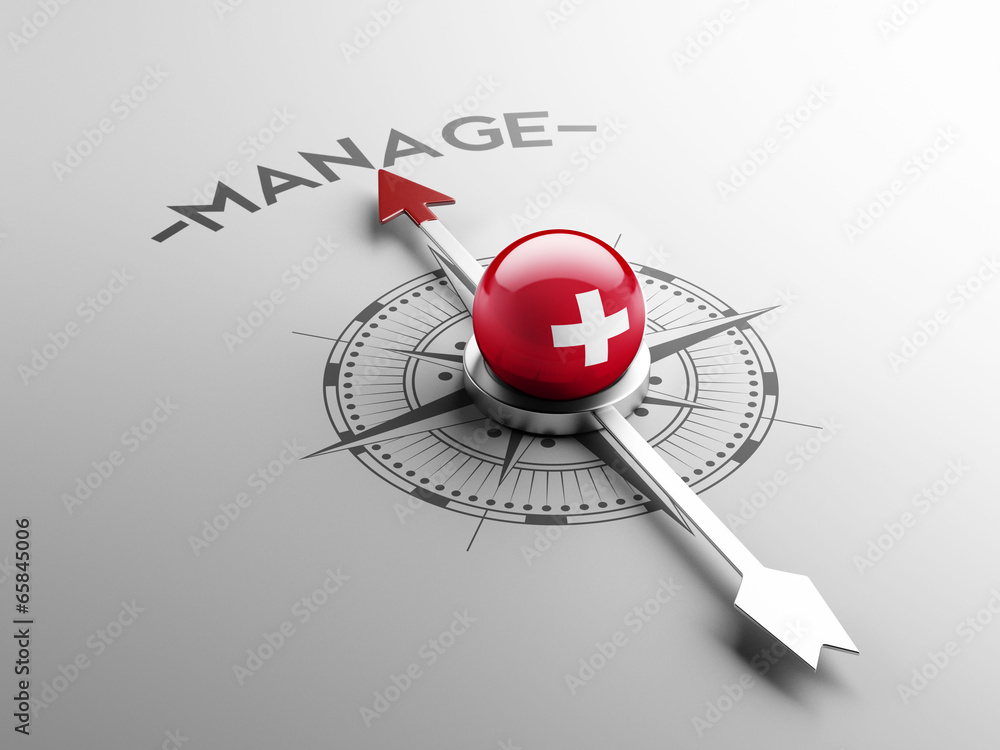 Switzerland Manage Concept
