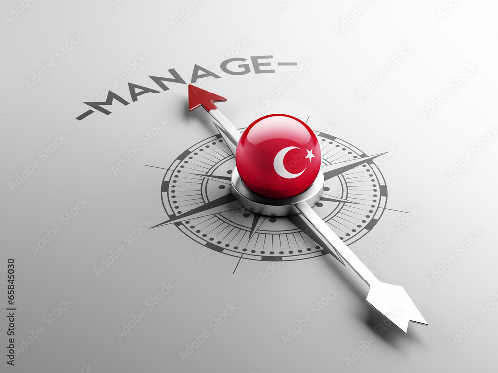 Fototapeta premium Turkey Manage Concept