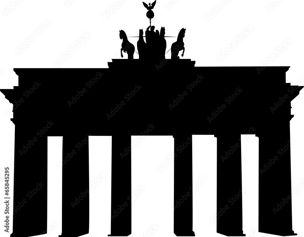 Obraz premium Brandenburger Tor / Brandenburg Gate - Berlin