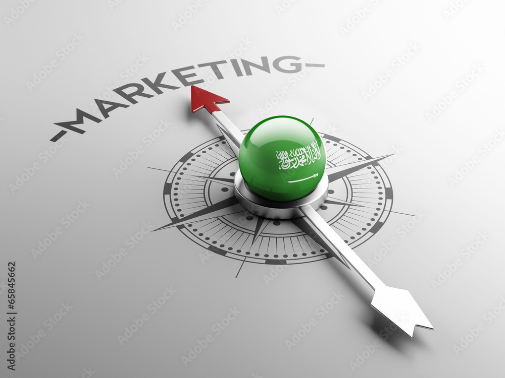 Saudi Arabia Marketing Concept Saudi Arabia Marketing Concept