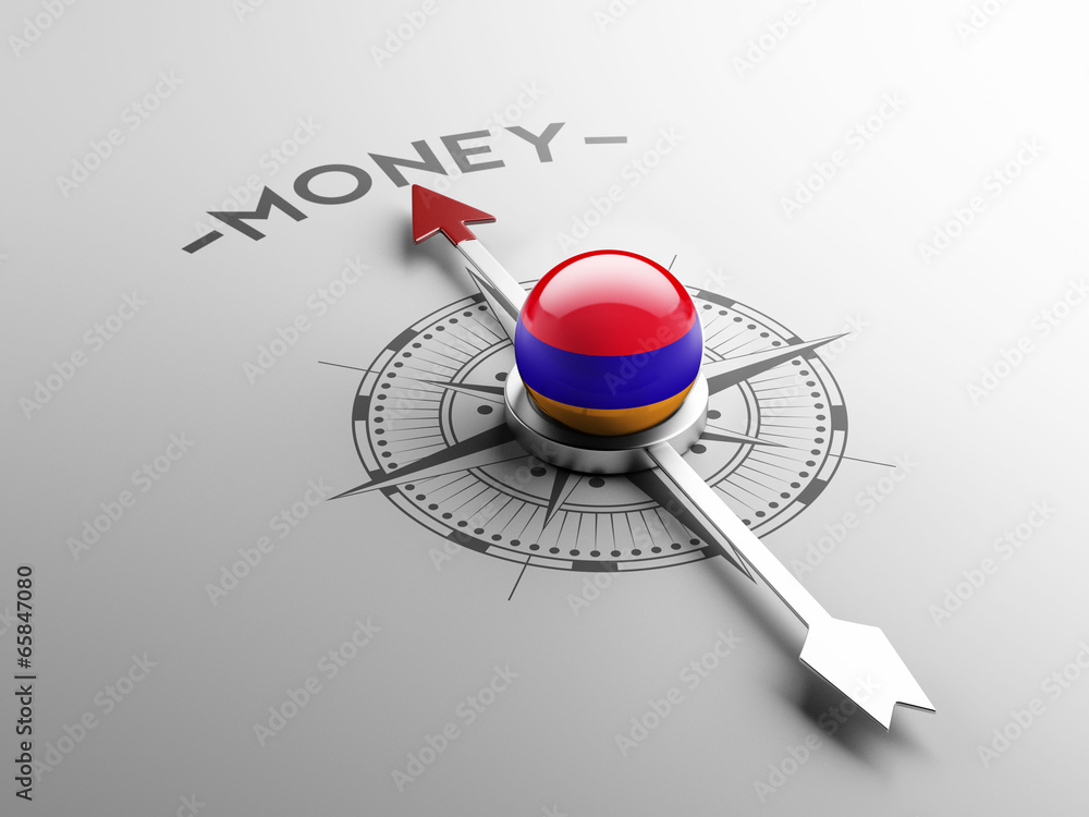 Fototapeta premium Armenia Money Concept