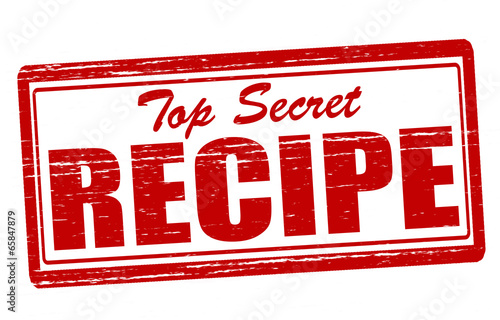 Top secret recipe