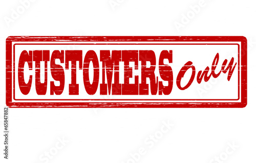 Customers only