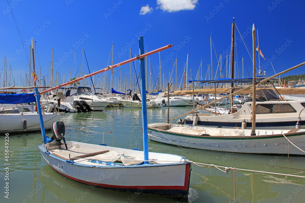 Fototapeta premium hafen palma auf mallorca