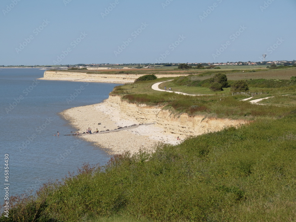 Charente-Maritime - Marsilly Nieul sur Mer - Chemin du littoral
