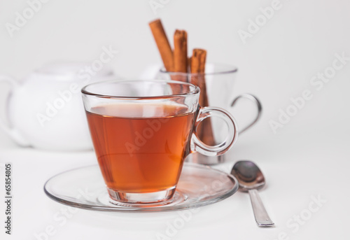 tea with cinnamon