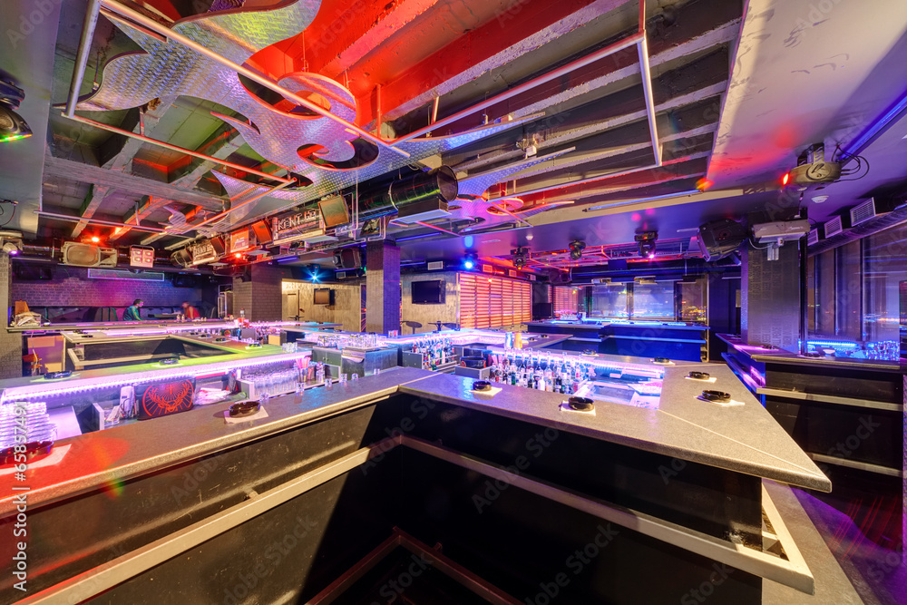 Fototapeta premium Night club