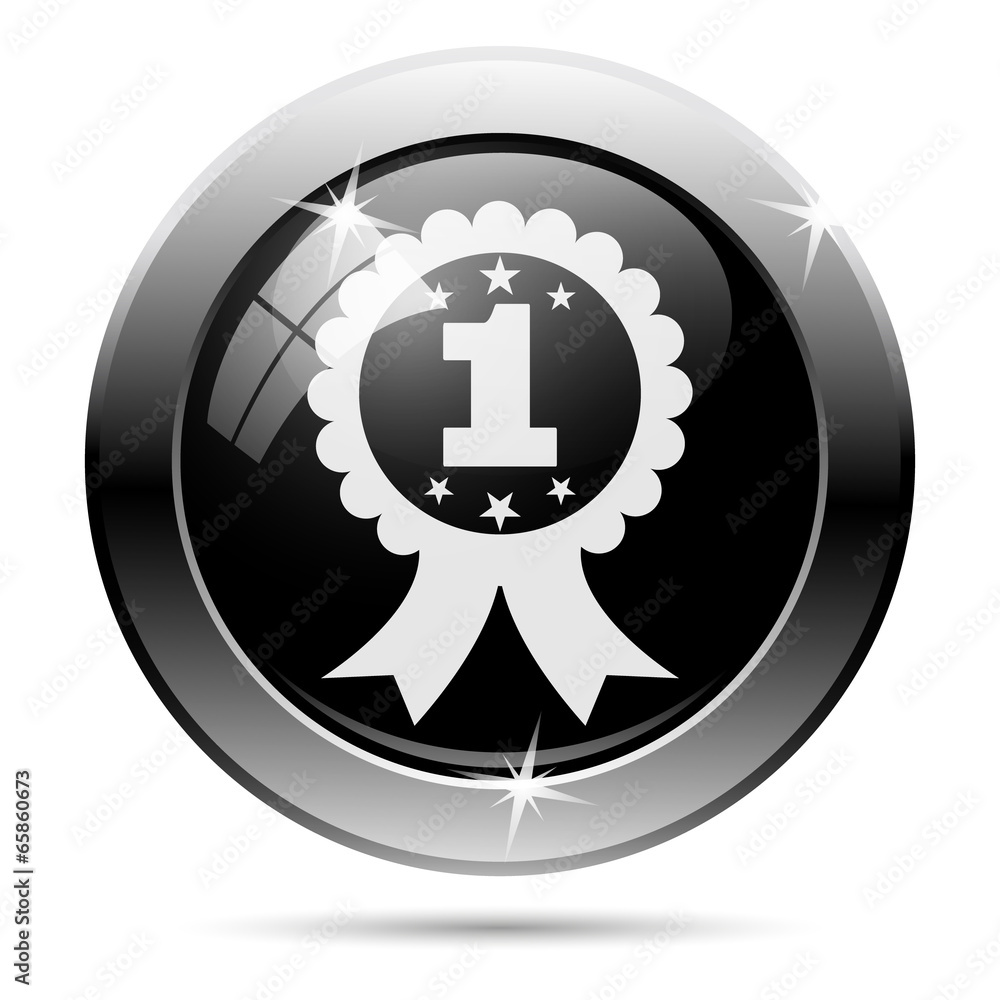First prize ribbon icon First prize ribbon icon