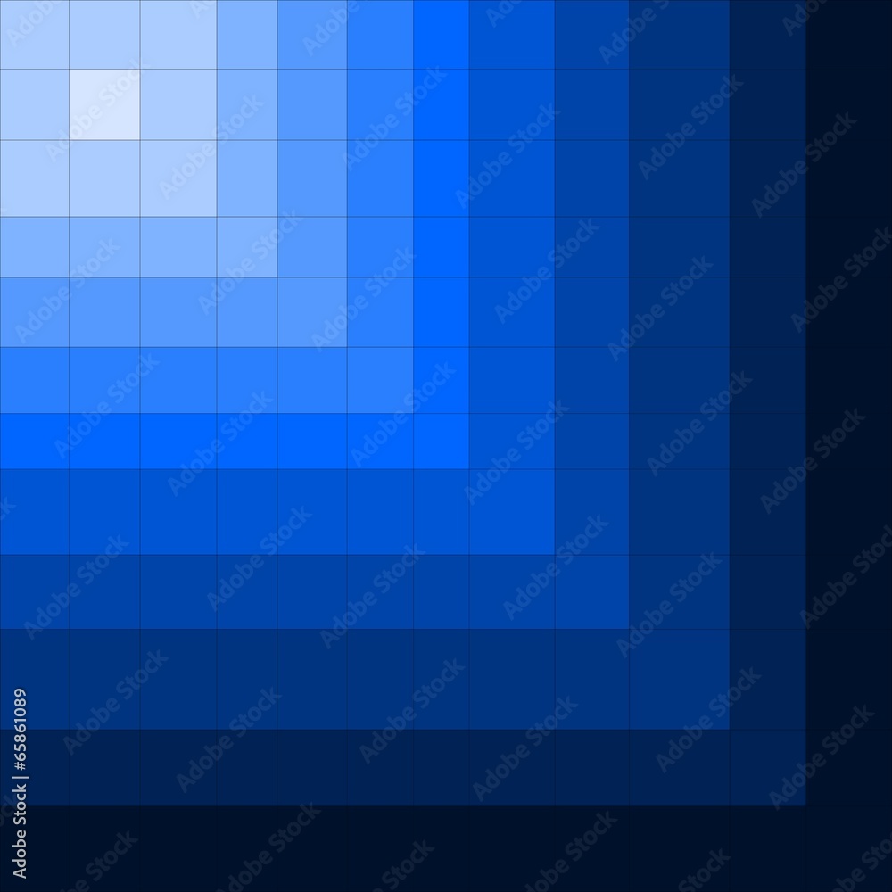 Fototapeta premium Blue diagonal illusion