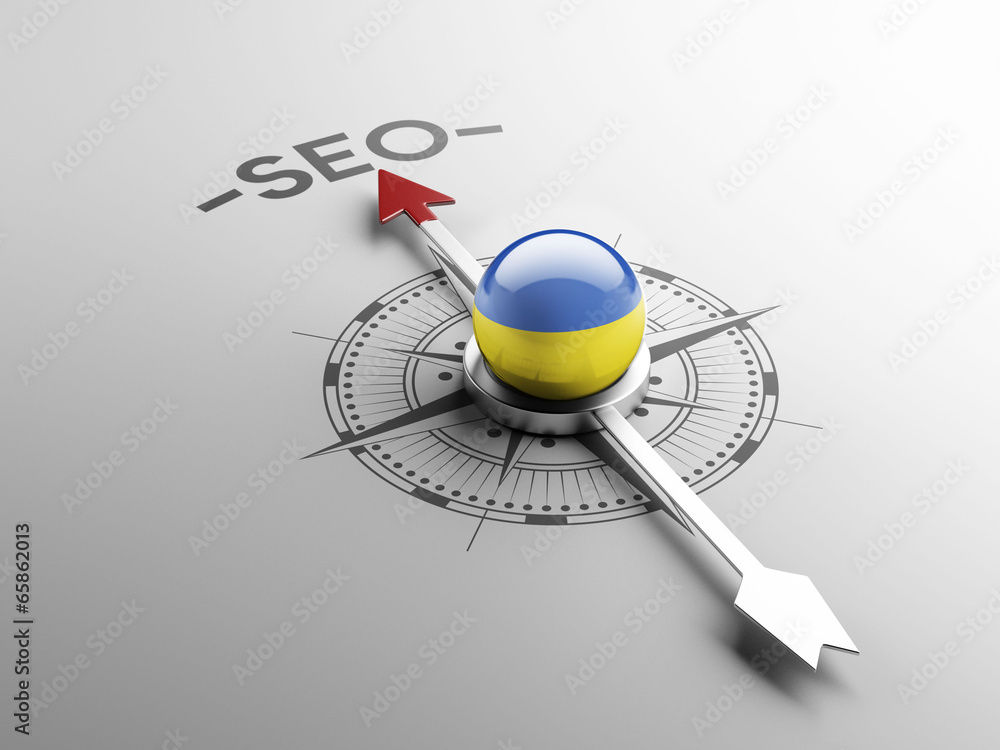 Ukraine Seo Concept