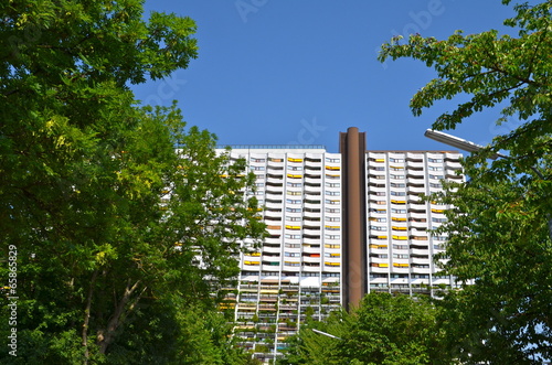 Photography Modern architecture in Alterlaa, Vienna, Austria