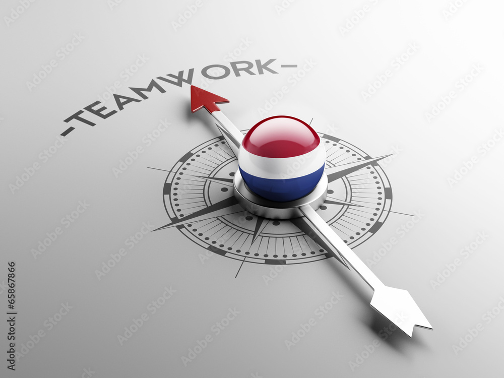 Netherlands Teamwork Concept