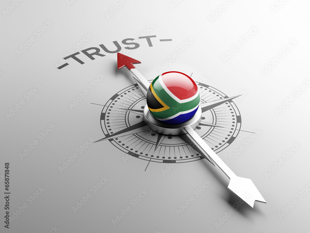 Fototapeta premium South Africa Trust Concept