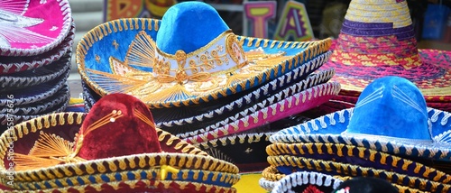 Mexican sombrero hats