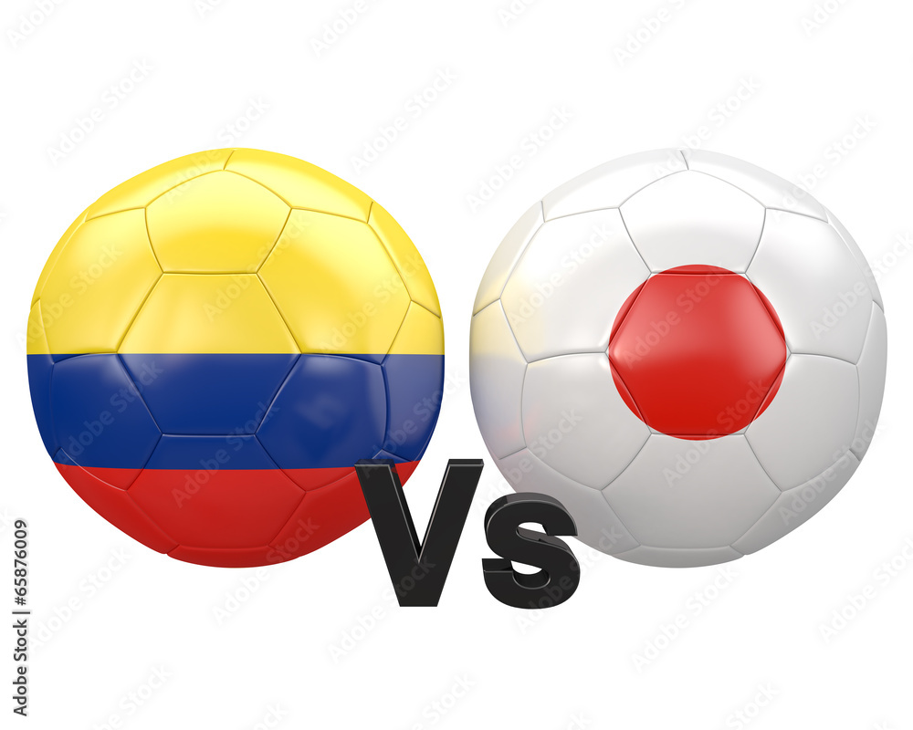 Fototapeta premium Match du groupe C, coupe du monde 2014