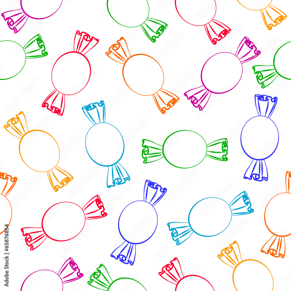 Seamless background with lollipops Seamless background with lollipops