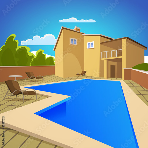 House With Swimming Pool