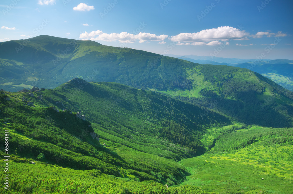 Obraz premium Mountain landscape.