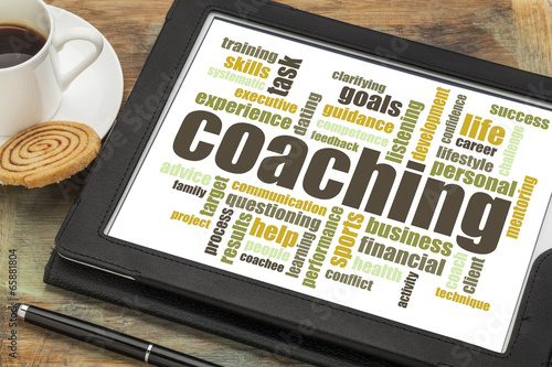 coaching word cloud