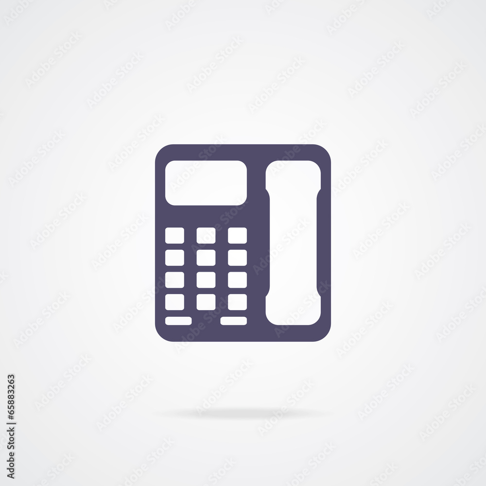 Very Useful Icon of Digital Telephone. Eps-10. Very Useful Icon of Digital Telephone. Eps-10.