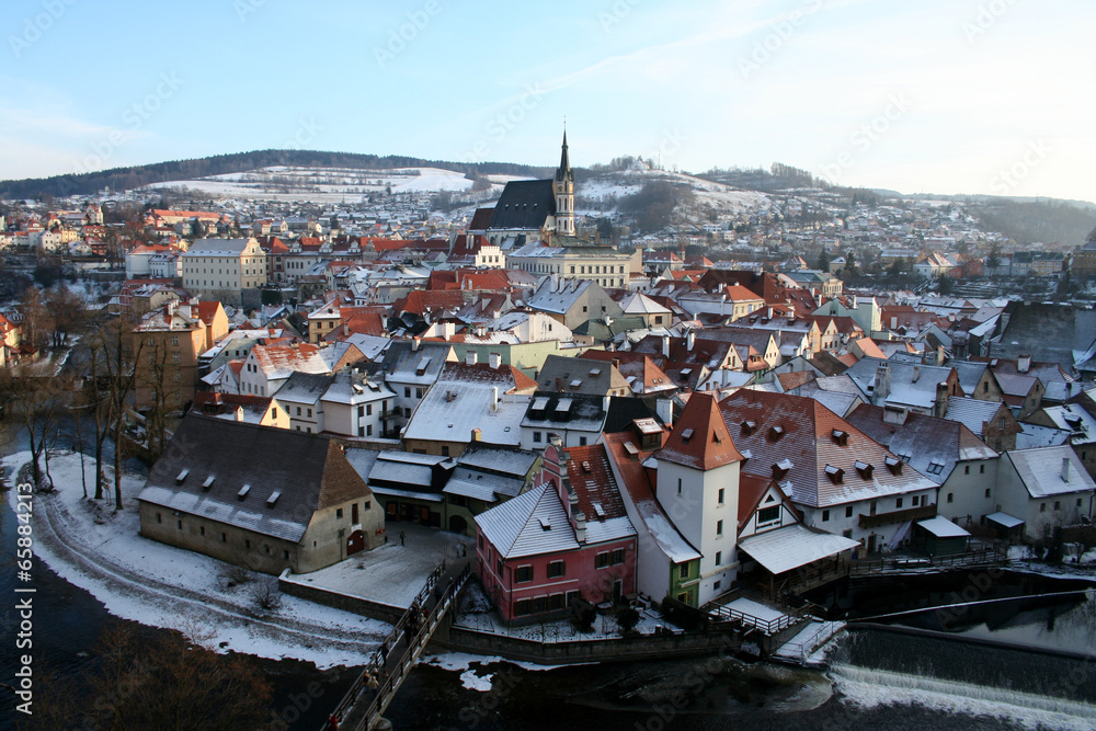 Obraz premium Cheski Krumlov
