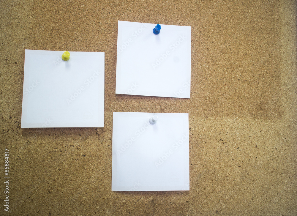 Pinned white paper Pinned white paper
