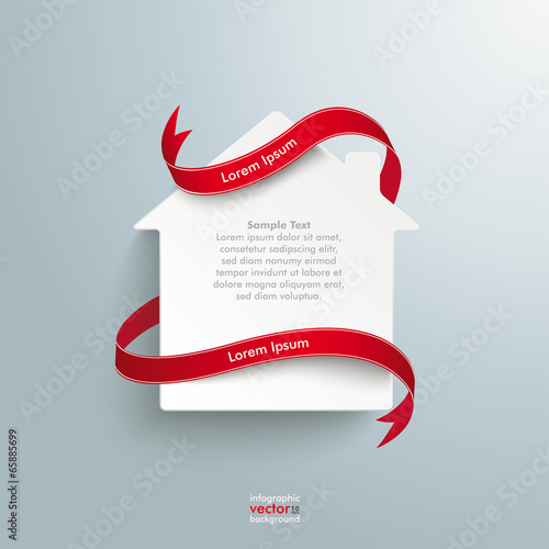 House Emblem Red Flag