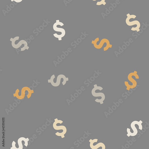seamless background: money