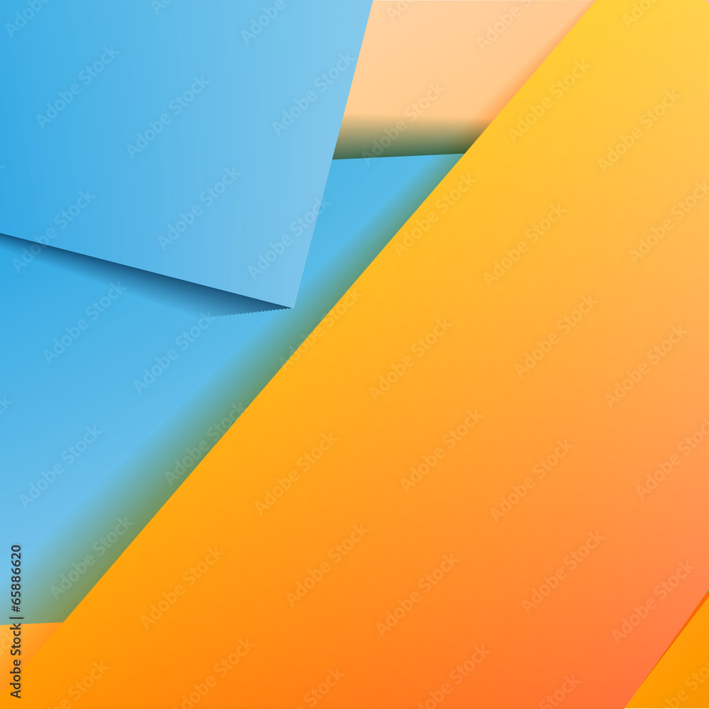 Background with blue paper Background with blue paper