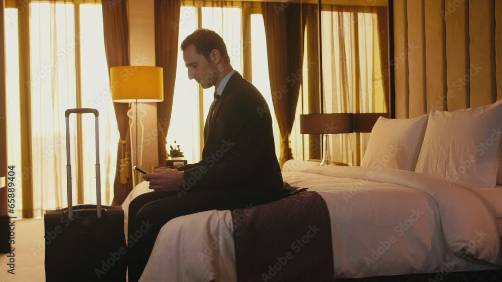 15of21 Business travel, people working in hotel room, manager 15of21 Business travel, people working in hotel room, manager