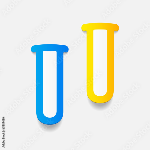 realistic design element: tube