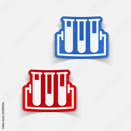 realistic design element: tube