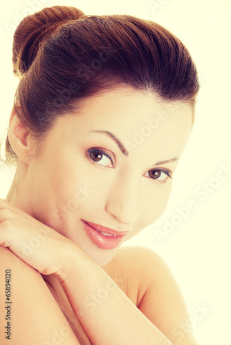 Beautiful spa woman portrait