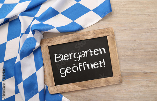 Biergarten geöffnet!